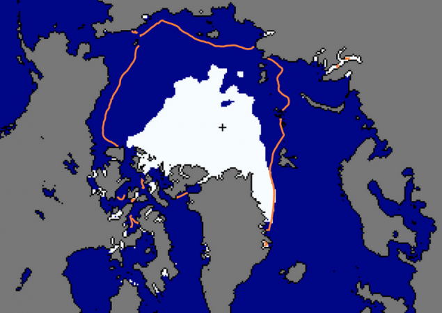 Polar ice cover