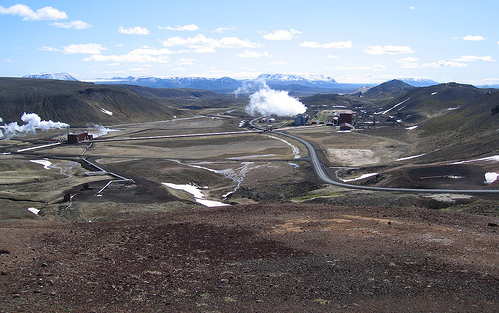  Krafla geothermal power station